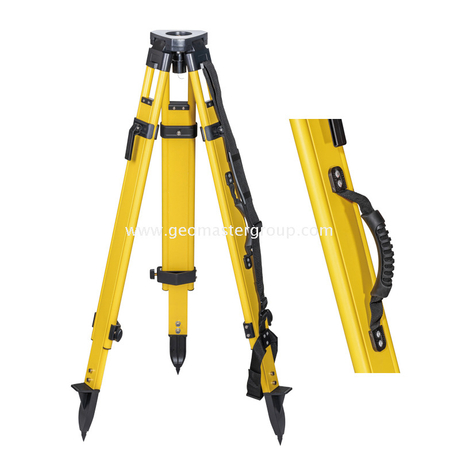 Fiberglas tripod (165cm, yuvarlak kafa)