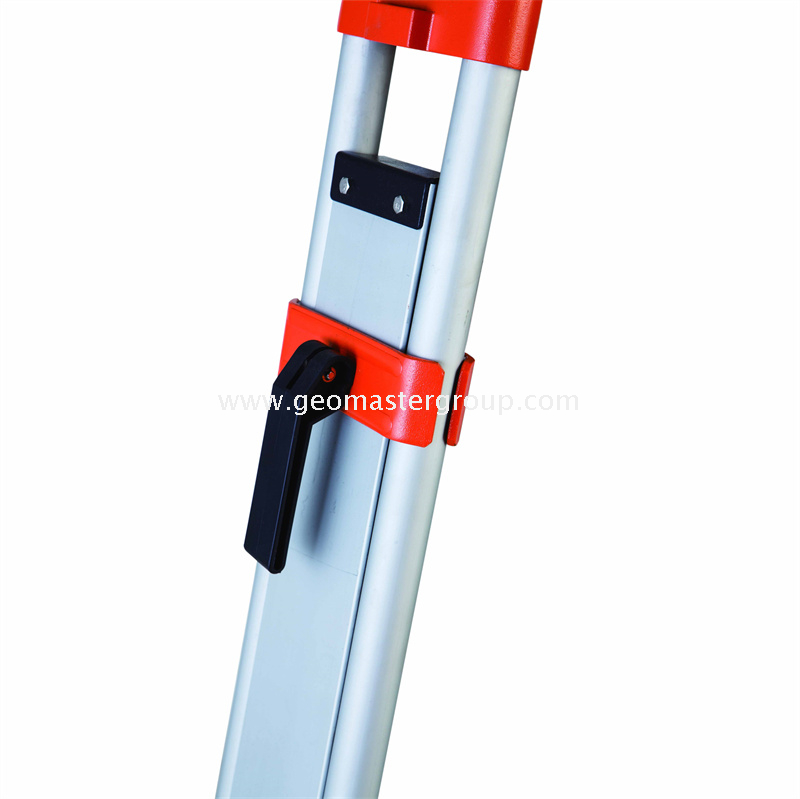 İnşaat Tripod (Yuvarlak Bacak, Çift Kilit)