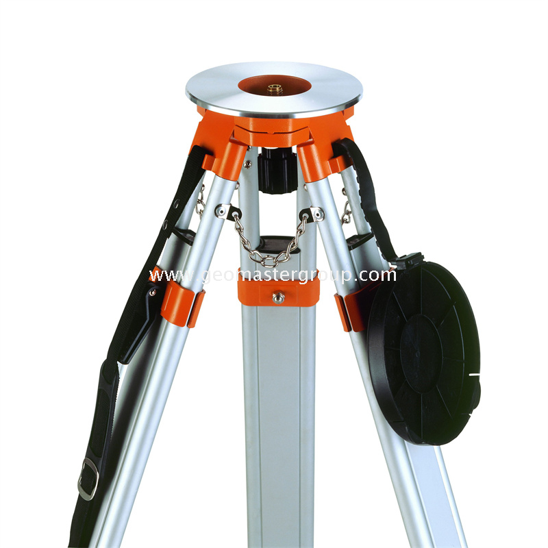 Orta hizmet tipi tripod (yuvarlak kafa, çift kilitler)