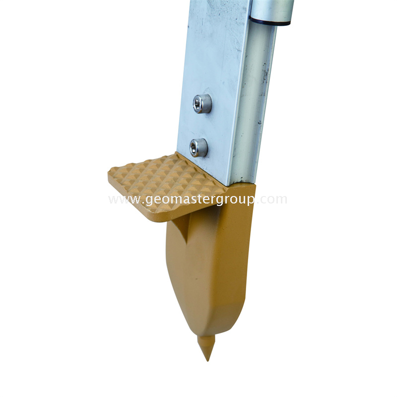 İnşaat Tripod (Yuvarlak Bacak, Çift Kilit)