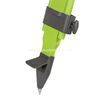 Ahşap tripod (düz kafa, bükülme kilidi, 176cm)
