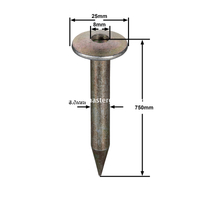 Çelik Anket Çivisi (75mm)