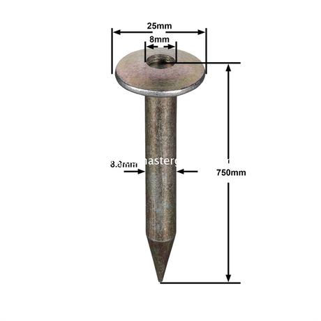 Çelik Anket Çivisi (75mm)